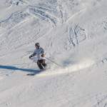 Skifahrer am Grießenkar Wagrain
