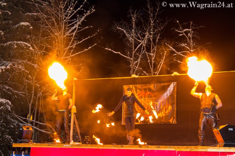 Feuer-Show Secret Elements Wagrain-Kleinarl 2015