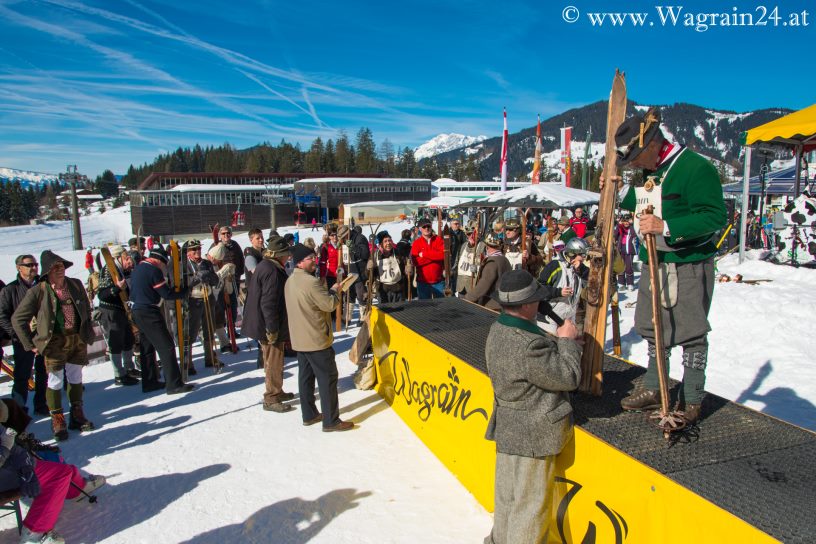 Ski-Präsentation - Ski-Nostalgie 2015 in Wagrain
