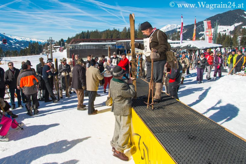 Laufsteg - Ski-Nostalgie 2015 in Wagrain