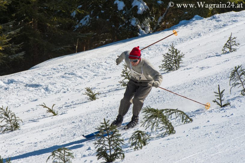 Voller Einsatz - Ski-Nostalgie 2015 in Wagrain