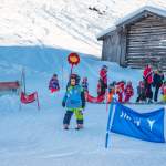 Kids beim Abschlussrennen - Kinder-Skikurs Wagrain