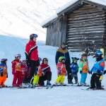 Kinder beim Abschlussrennen des Skikurs Wagrain