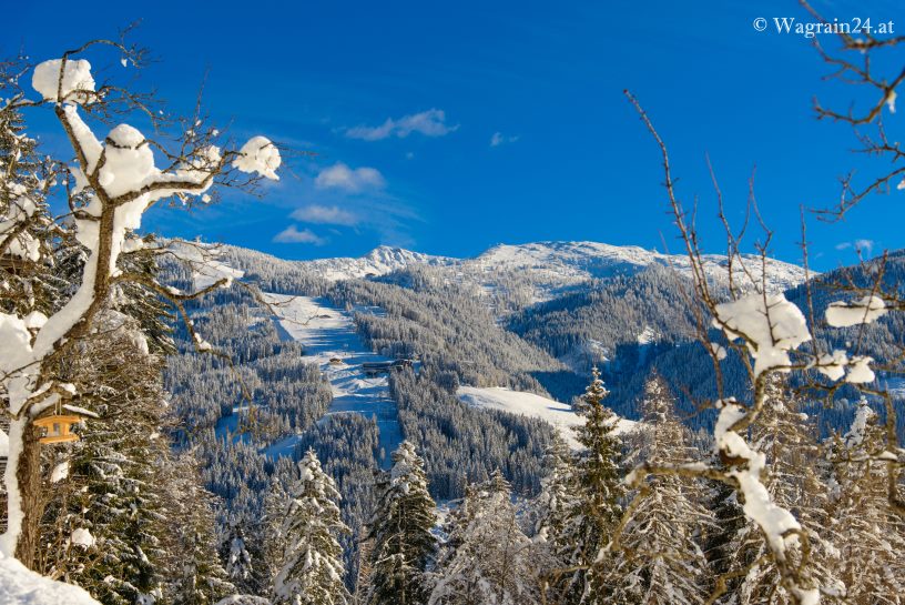 Grießenkar Panorama - Winterfoto Wagrain